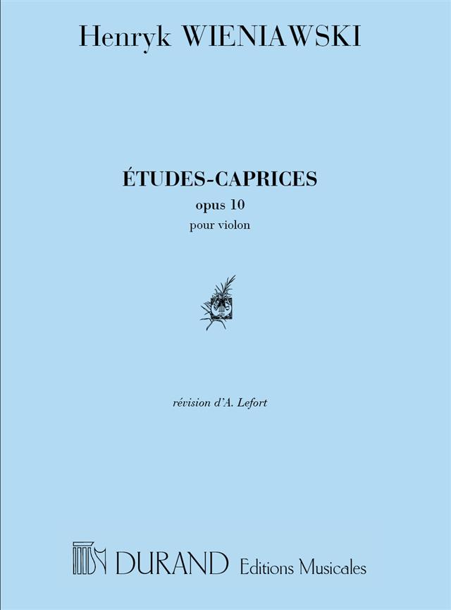 Etudes-Caprices Op 10  - Pour Violon - pro housle